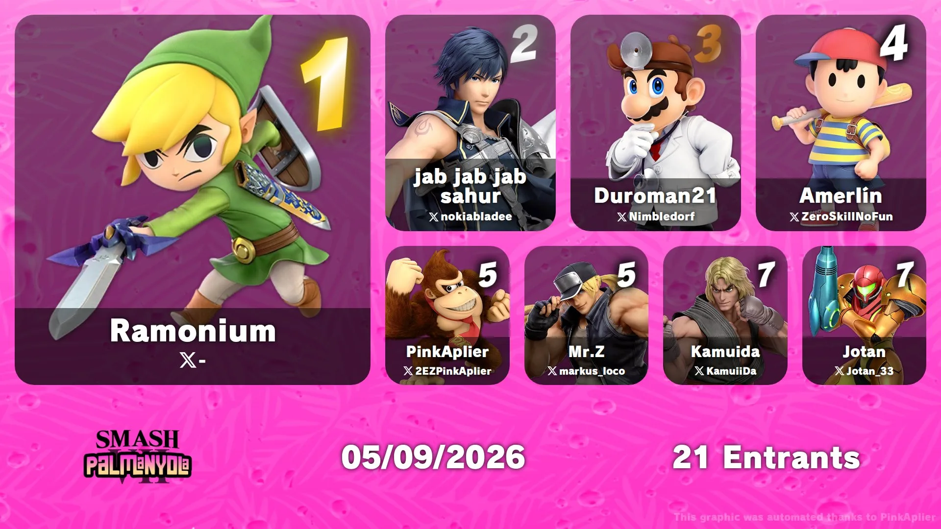 top 8