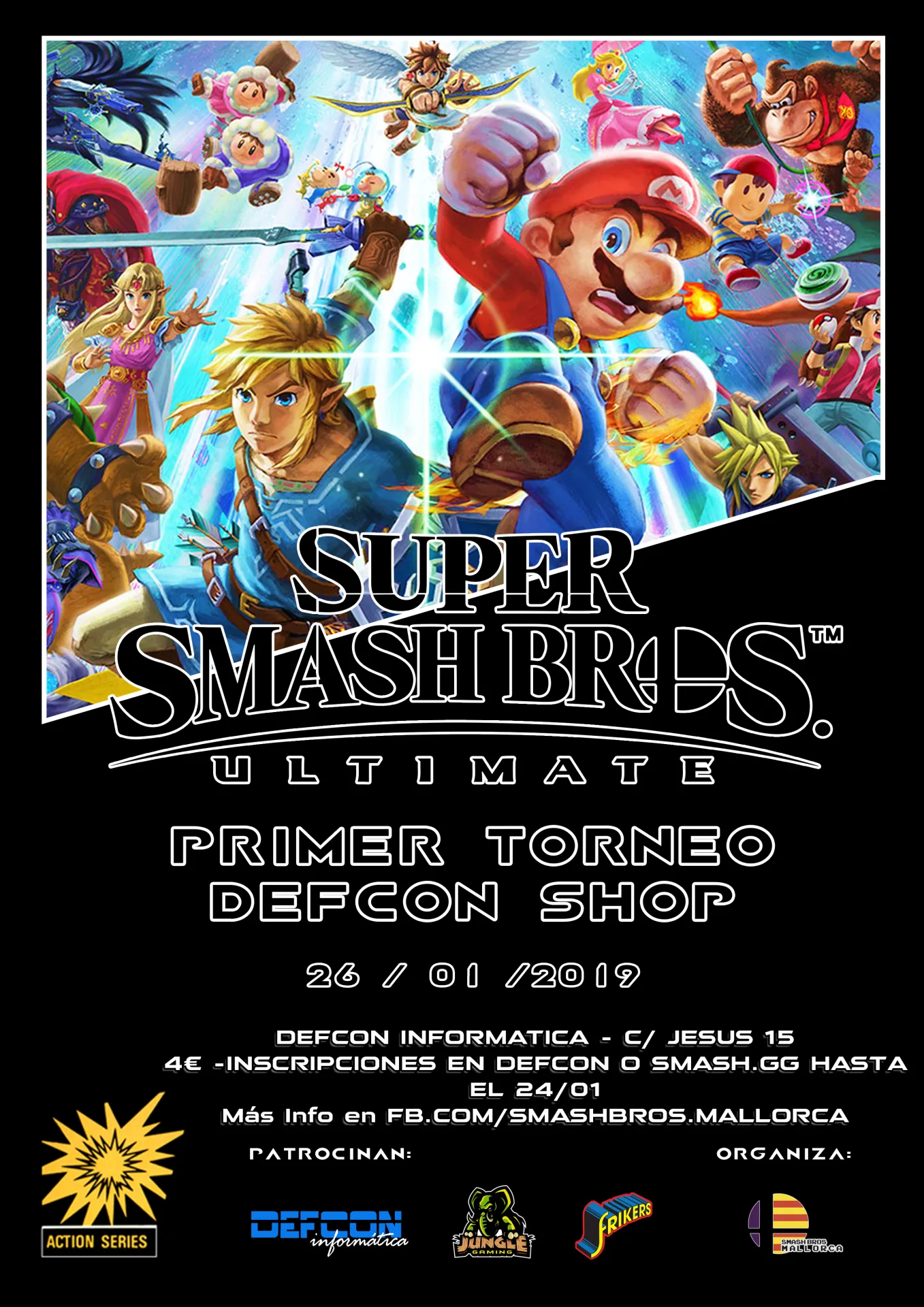 Torneo Smash Ultimate Defcon Shop
